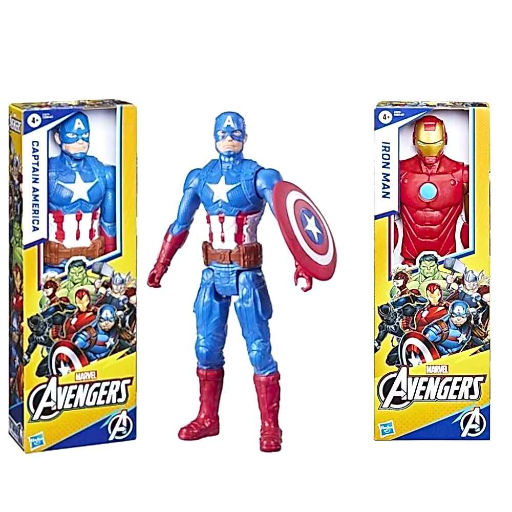 HSB AVENGERS TITAN HERO FİĞÜR 2 ASORTİ CAM-DMR G2725 *4