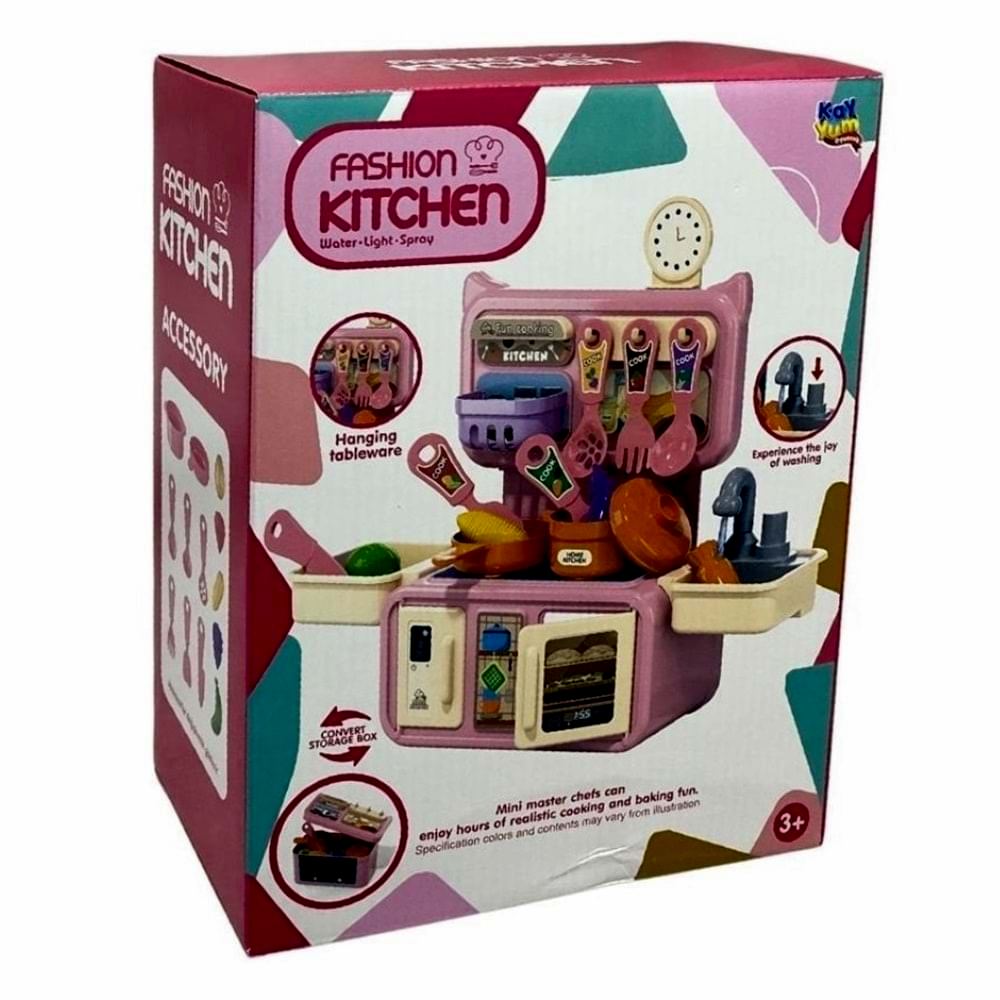 MİNİ MUTFAK SET - PEMBE 2560 *24