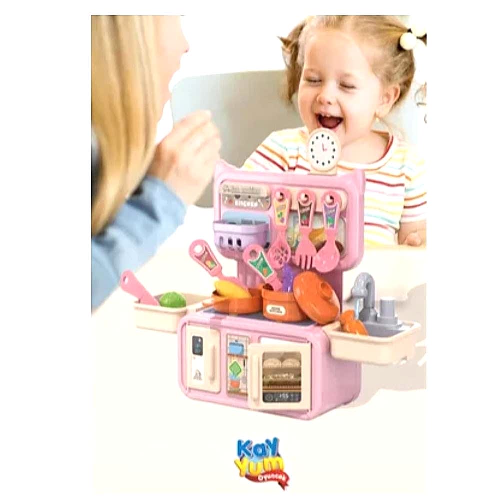 MİNİ MUTFAK SET - PEMBE 2560 *24
