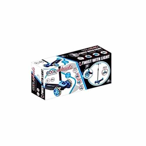 3+ COOL WHEELS IŞIKLI TWİST SCOOTER MAVİ FR58055 (8)