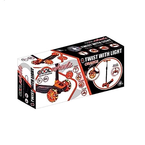 3+ COOL WHEELS IŞIKLI TWİST SCOOTER TURUNCU FR58918 (8)