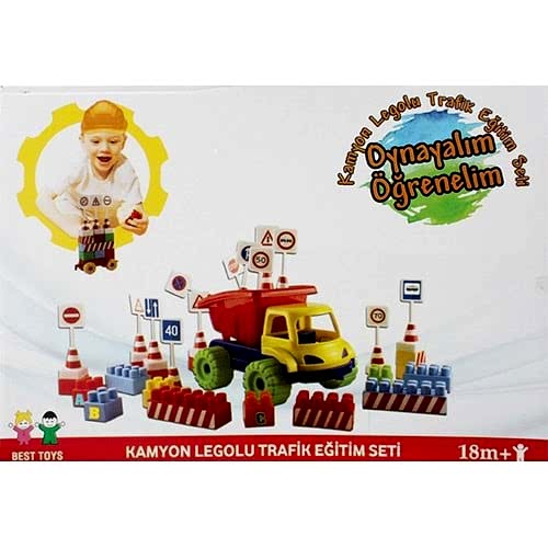 KAMYON LEGOLU TRAFİK SETİ 6456 (32)