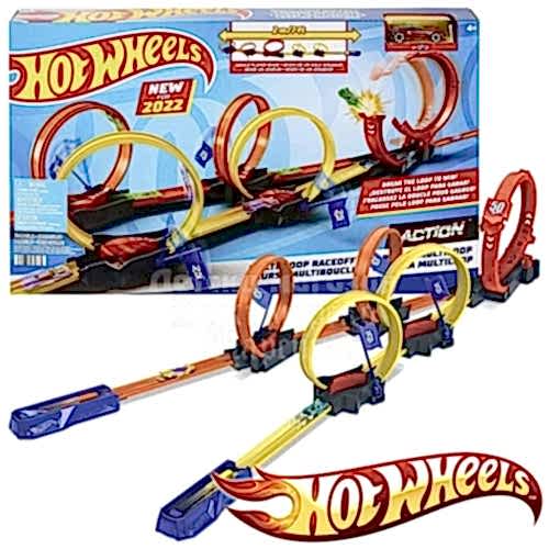 HOT WHEELS ÇOK ÇEMBERLİ YARIŞ SETİ HDR83 *4