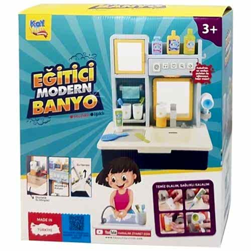EĞİTİCİ MODERN BANYO SESLİ MÜZİKLİ MAVİ 7041 8*