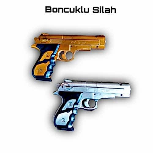 RENKLİ TABANCA SETİ M-001 *100