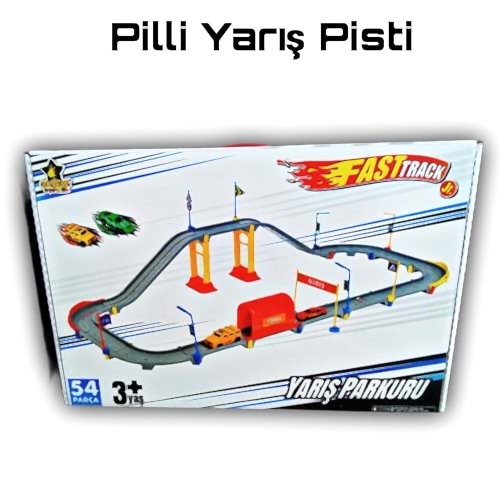 PİLLİ YARIŞ PARKURU 54 PRÇ ER-FT02 *12