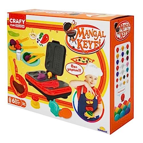 - SUN-SABC-CRF-OYUN HAMUR SET BYK.MANGAL KEYFİ 6X50GR.22PRÇ. 8680863027936