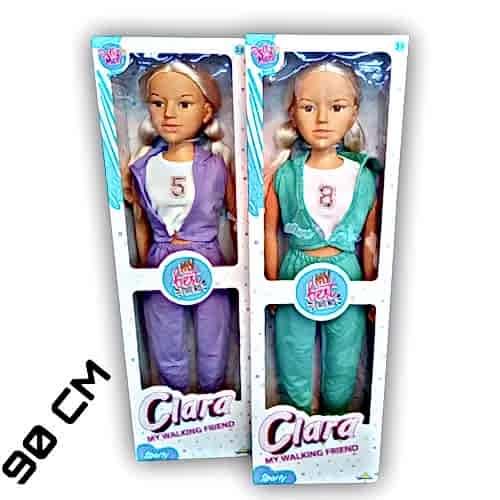 SUN BEBEK CLARA SPORTY WALKING DOLL 80CM.2A. SUN-SABC 3531 *6