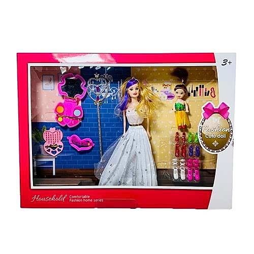 MAKYAJLI BEBEK GELİN SETİ 201C*30