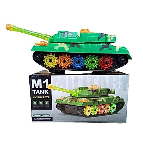 OYN. PİLLİ IŞIKLI BÜYÜK BOY ÇARP-DÖN TANK WH-3041*72