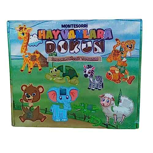 DOKU HİSLİ HAYVAN PUZZLE KDS-9023