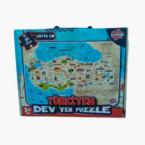 TÜRKİYEM YER PUZZLE KDS