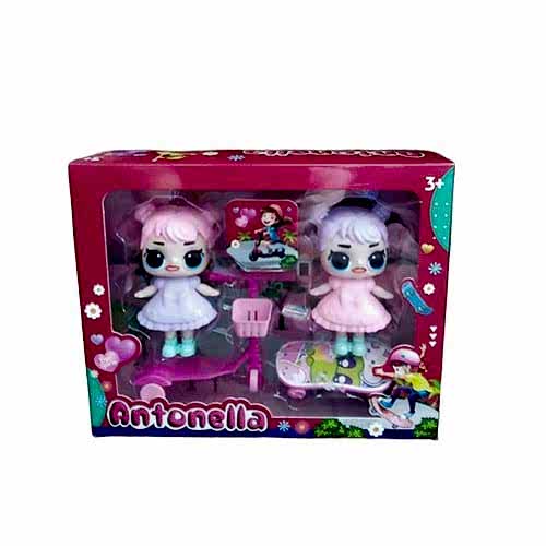 ANTONELLA İKİLİ SCOOTER VE KAYKAYLI SET *72