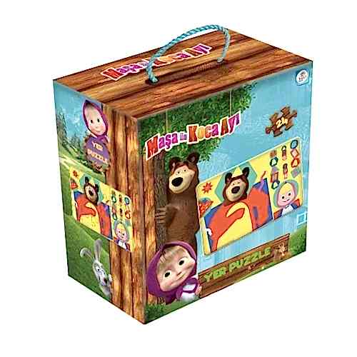 MAŞA VE KOCA AYI YER PUZZLE MS7846 *16
