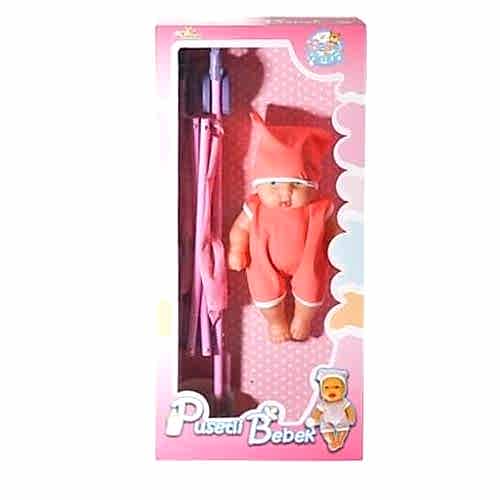 BÜYÜK BOY PUSETLİ BEBEK LMN207 *11