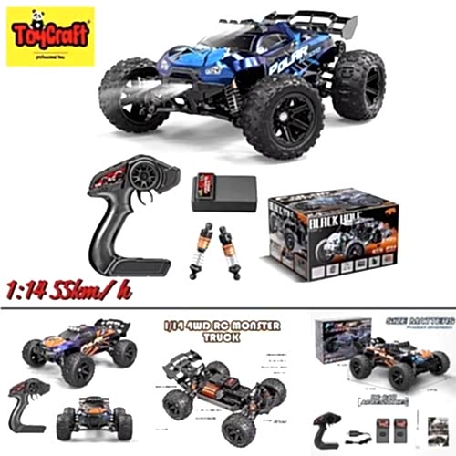 TOYCRAFT 55KM/H 1:14 ELEKTRİKLİ SERVO MOTOR SPOR ARAZİ ARAÇ HS14321/HS14322 * 6