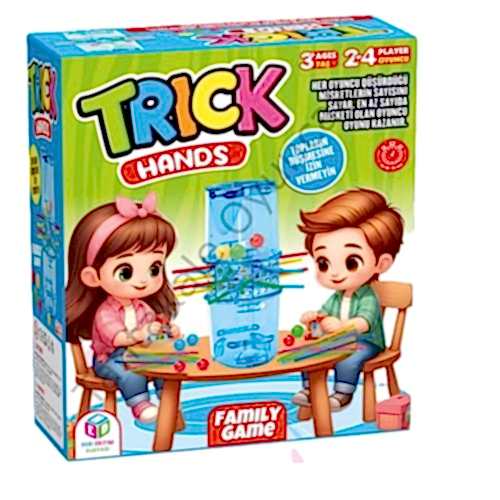 TRICK HANDS MİSKET DÜŞÜRME OYUNU HED 710 *30