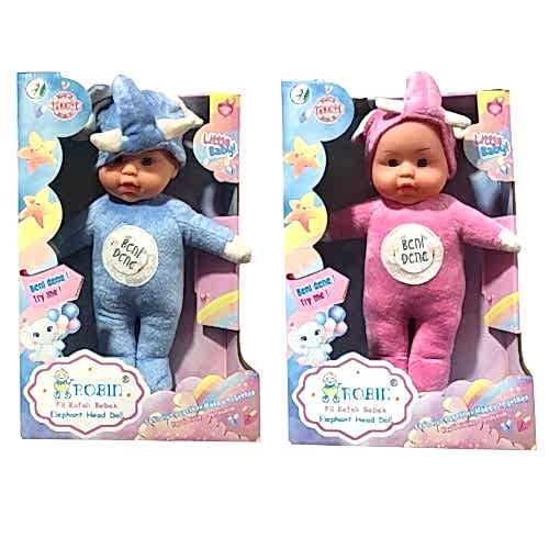 ROBİN FİL KAFALI BEBEK GL100804 *36
