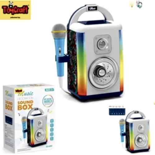 TOYCRAFT BLUETOOTLU KAREOKE SETİ IŞIKLI *8 6007