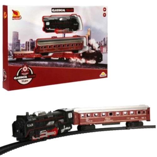 SUN-CNE-SNC-TREN SET 14PRÇ B/O IŞIKLI S02005070 *48