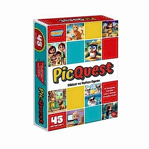 FUNCY PİSQUEST DİKKAT VE HAFIZA OYUNU CG085 *12