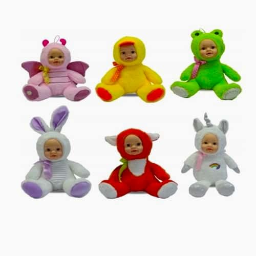 PELUŞ 35 CM BEBEK YÜZ ASORTİLER PL62281 *30