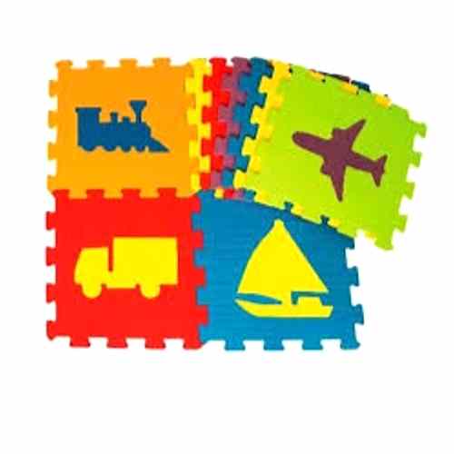 EVA PUZZLE 33X33 CM 7 MM TAŞITLAR YER MATI 305 *12