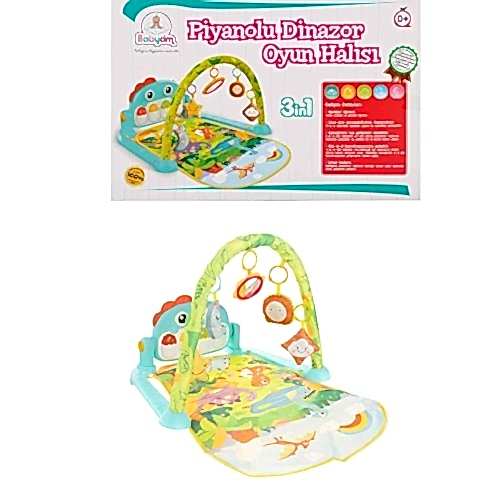 PİYANOLU DİNAZOR OYUN HALISI E0643 *12