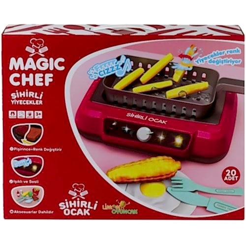 MAGIC CHEF BARBEKÜ SİHİRLİ OCAK 2A550 *18