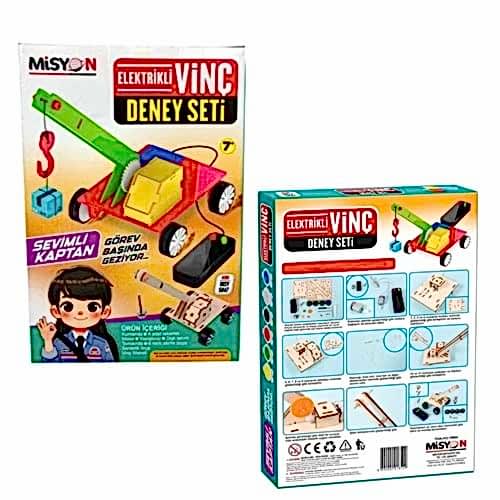 ELEKTRİKLİ VİNÇ DENEY SETİ MSY-5847 *40