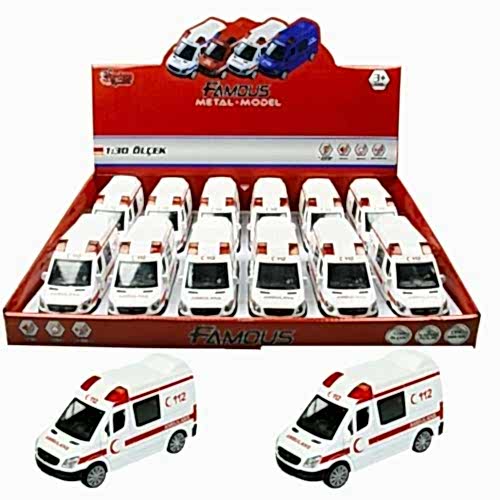 CEKBIRAK ISIKLI AMBULANS ve SESLI 1:30 AMB. TIN-588A-AMB *48