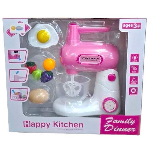 PİLLİ IŞIKLI MİKSER HAPPY KİTCHEN MUTFAK 5536-9 *24