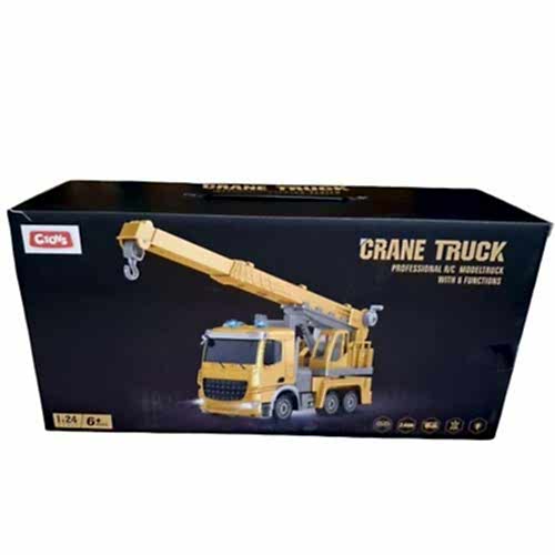 UZK ŞARJLI IŞIKLI VİNÇLİ KAMYON 1:24 CTOY-QH2801-3D *6