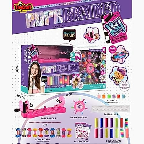 TOYCRAFT DIY TEZGAHLI BİLEKLİK YAPMA SETİ *8 KSY807-11