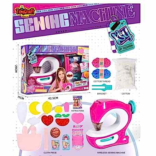 TOYCRAFT DIY GERÇEKTEN DİKEN FULL SET DİKİŞ MAKİNASI SETİ *12 KSY899