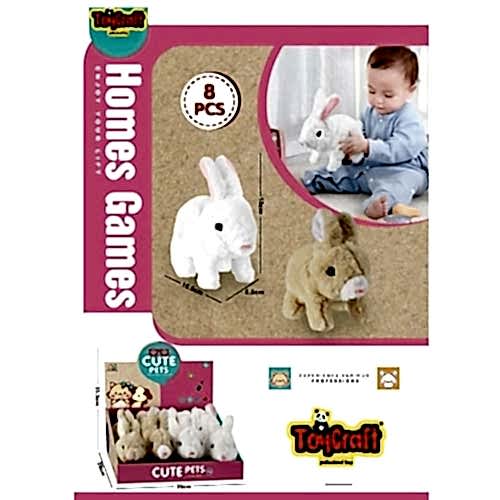 TOYCRAFT DISPLAY AKILLI TAVŞAN PİLLİ 8832-31 *64