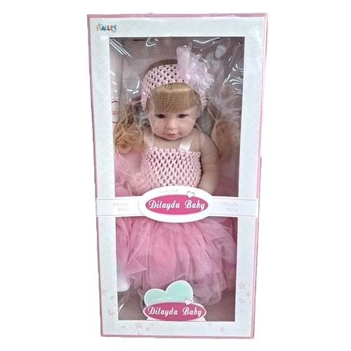 Seher DİLAYDA 55 Cm Yeni Doğ. Bebek Tüm Vücut Yum. Jelden SH59801