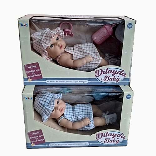 Seher 32 Cm Tam Kauçuk Bebek Emzik Ve Biberonlu SH59824