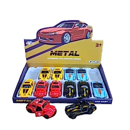 Seher 1:43 Çek Bırak Klasik Arabalar Display 4362C *216