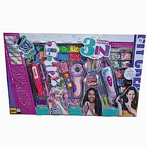 TOYCRAFT DIY SAÇ BOYAMA+SÜSLEME+BONCUK TAKMA SETİ KSY923 *6