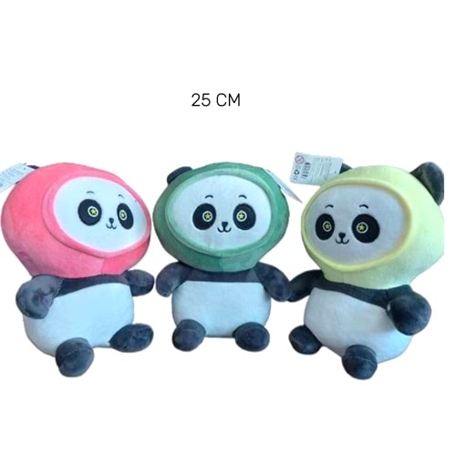 PELUŞ PANDA AYICIK 25 CM BJ-52 *50