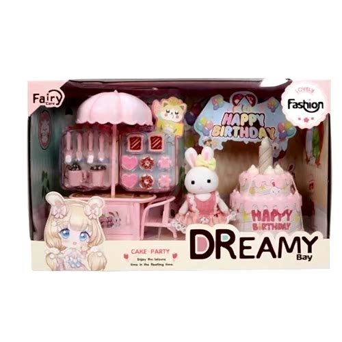 MG BAY DREAMY MİNİ TAVŞAN OYUN DOĞUM GÜNÜ SETİ 6642A *42