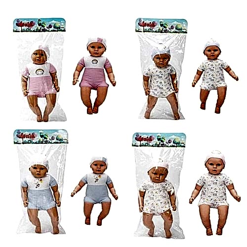 SUN DZM BEBEK DENİS DOLGU SAÇSIZ 60 CM 60012 *8